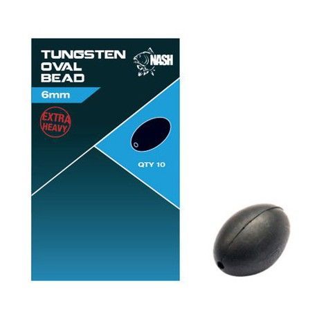Koralik Nash Tungsten Oval Bead 8mm (10szt.)