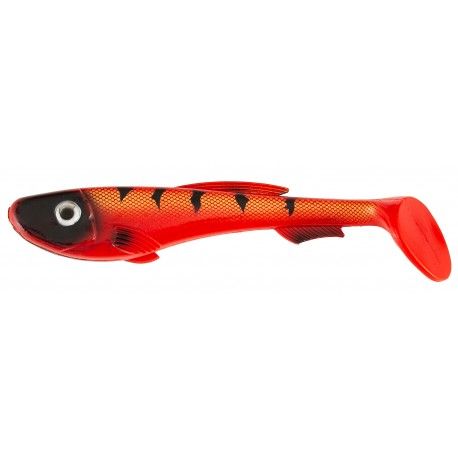 Przynęta gumowa Abu Garcia Beast Paddle Tail 17cm/54,6g, Red Tiger (2szt.)