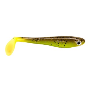 Przynęta gumowa Berkley Power Bait Hollow Belly 12,5cm, Brown Chartreuse