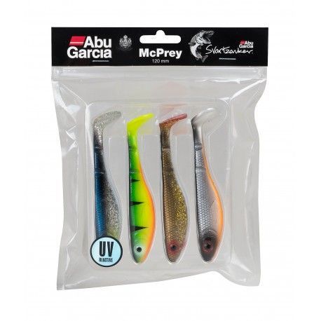 Zestaw przynęt gumowych Abu Garcia Svartzonker McPrey Essentials Kit 12cm (4szt.)