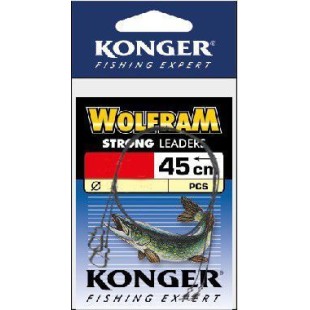 Przypon Konger Wolfram Strong 45cm/15kg (2szt.) Przypon Konger Wolfram Strong 45cm/15kg (2szt.)