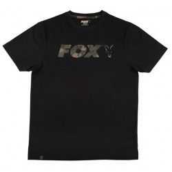 Koszulka Fox Print Black/Camo T-shirt, rozm.L