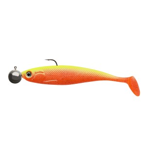 Przynęta gumowa Cormoran Action Fin Shad RTF 13cm/29g, Orange Candy (2szt.)