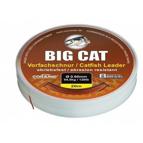 Przypon Cormoran Big Cat 8-Braid Leader Catfish 0,60mm/20m