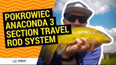 Wiosenne LINY na #Feeder | Mega Pojemny Pokrowiec Anaconda 3 Section Travel Rod System #Prezentacja