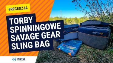 #Porównanie Toreb Spinningowych SAVAGE GEAR SLING BAG | Wielki PSTRĄG Potokowy 55 CM!
