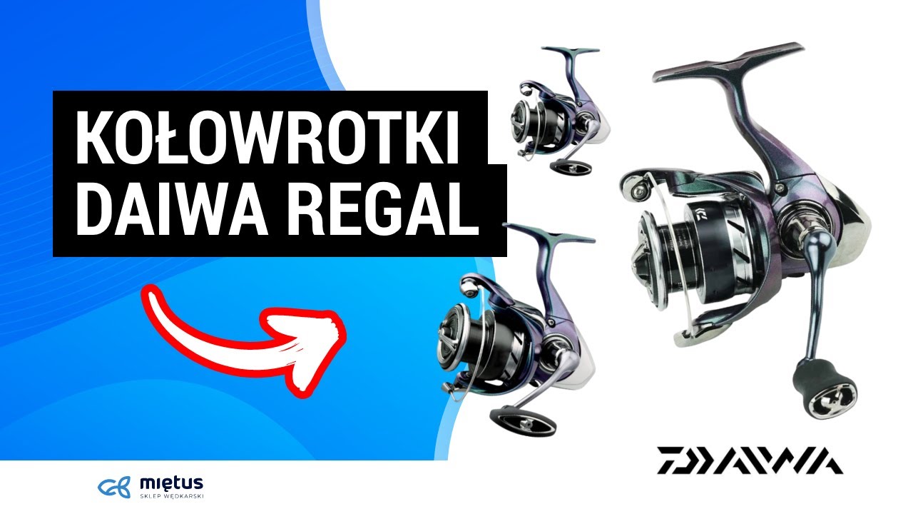 prezentacja kołowrotków Daiwa 24 Regal