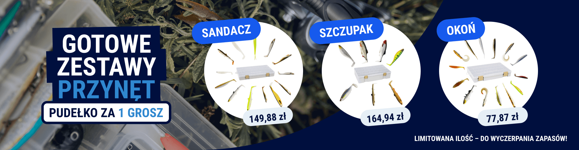 Zestawy przynęt
